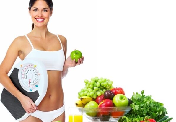 Achten Sie auf die richtige Ernährung, um schnell Gewicht zu verlieren.